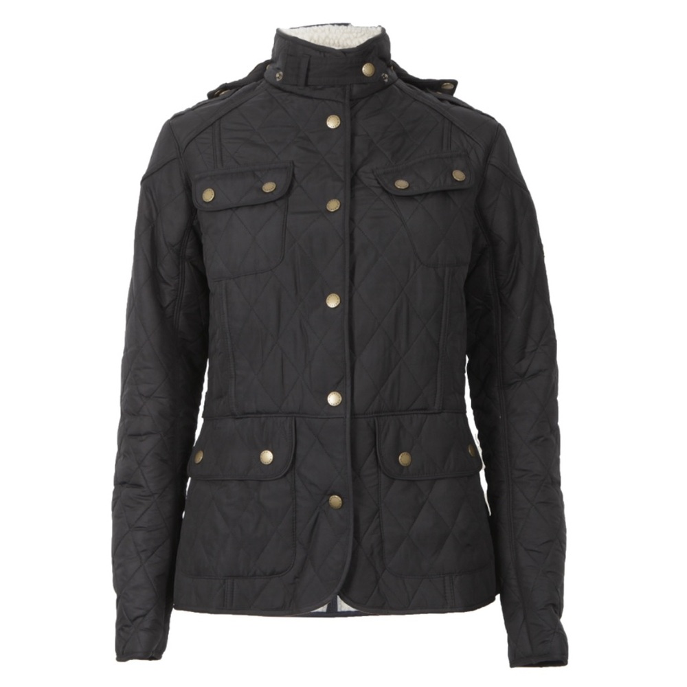 Barbour Black Quilted Jacket